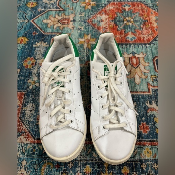 adidas Shoes - Adidas Stan Smith unisex women’s white leather sneakers